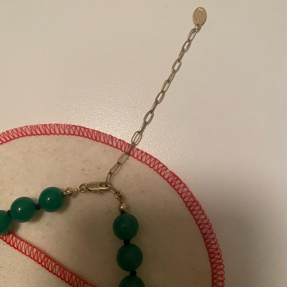 Clare V Green Beaded Necklace - Picture 3 of 3